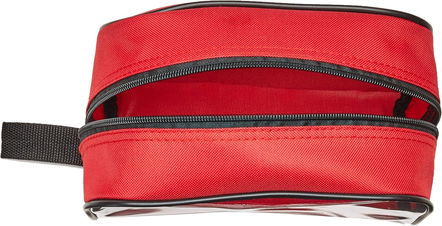 Lightning X Color Coded First Aid Medical Kit Accessory Pouches - Zippered Bag w/Transparent Window - Set of 4