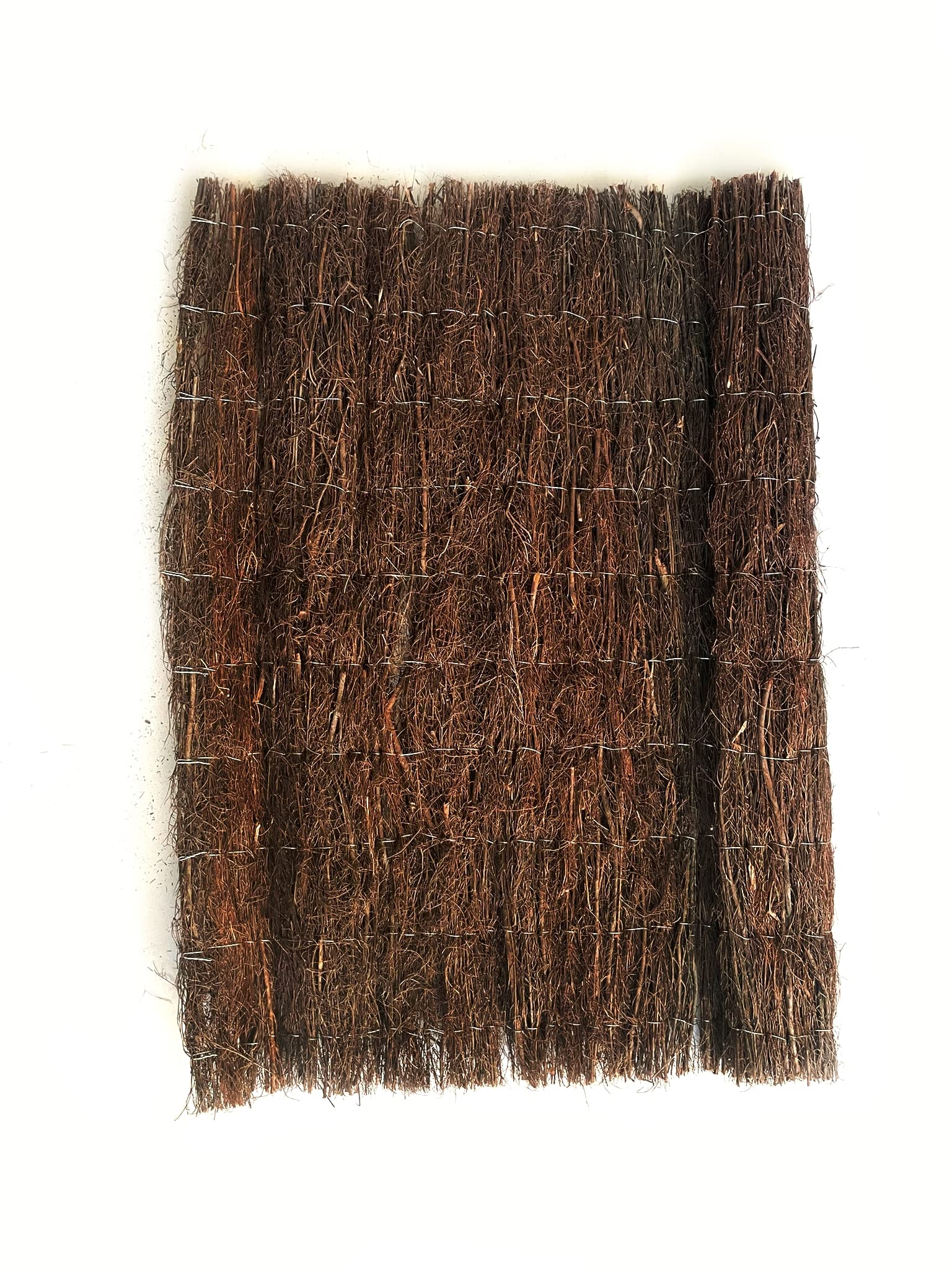 Mugar- Brezo Natural de Alta Densidad en Rollos de 3 Metros y 3kg/m2 - Vallas de Ocultación Naturales para Jardín- Varias Alturas (1,5 x 3 metros)