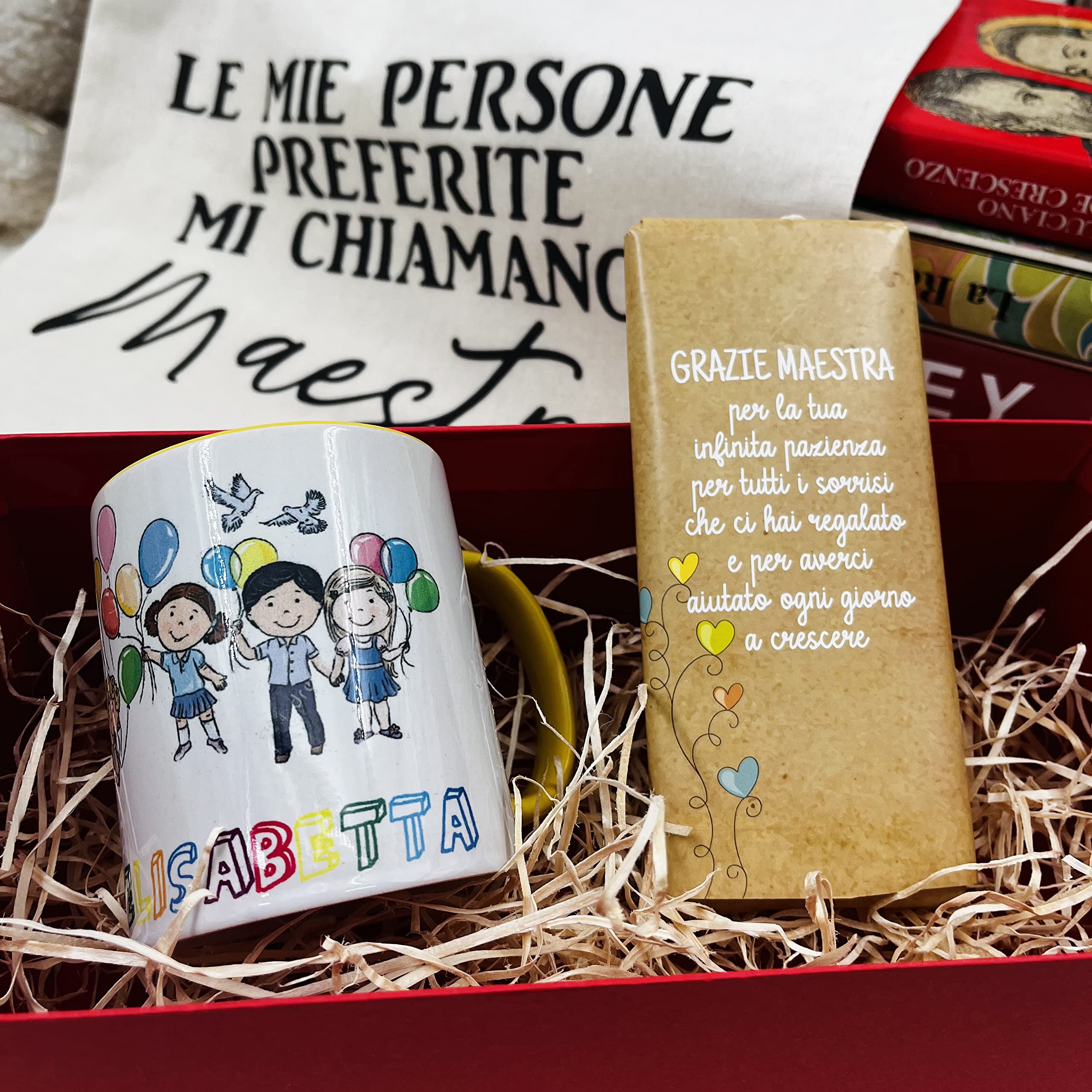Bracciale Personalizzato Con Cartolina Per Insegnante – Regalo Ringraziamento Fine Anno Scolastico, Atsem, Maestra - 2