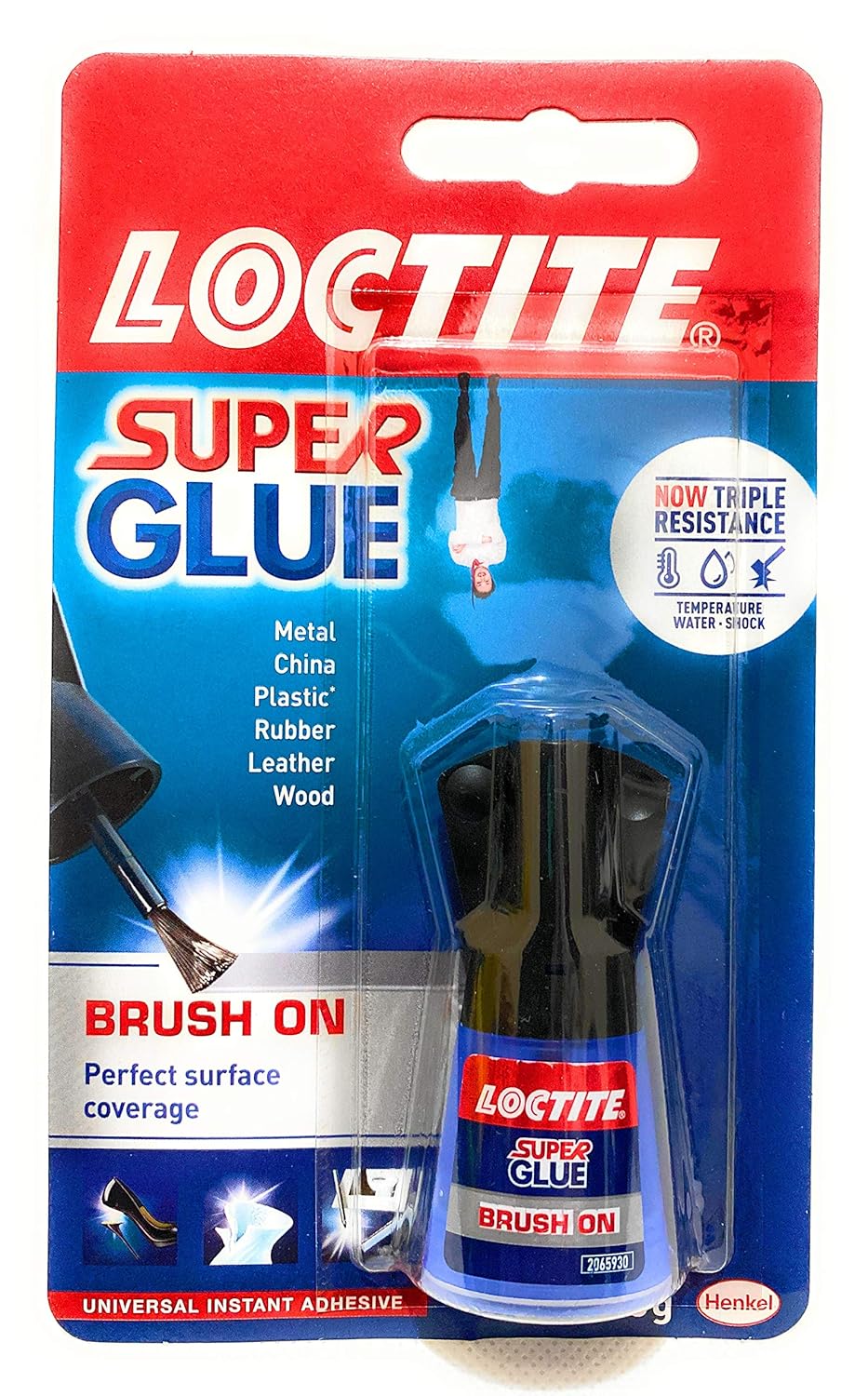 Loctite 2 X Instant Super Glue Adhesive Easy Brush On Spreading