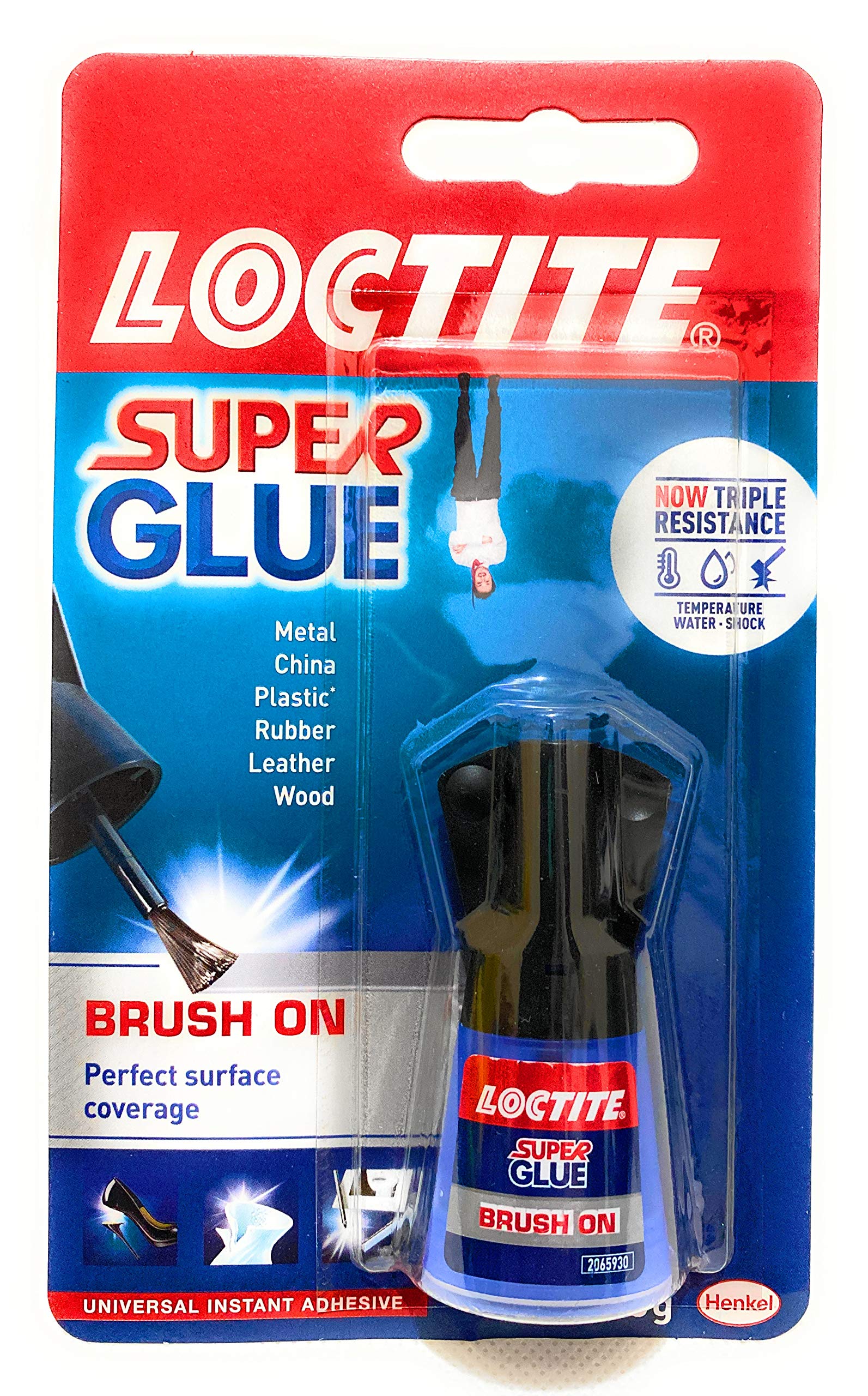 Loctite 2 X Instant Super Glue Adhesive Easy Brush On Spreading Applicator 5G by Loctite