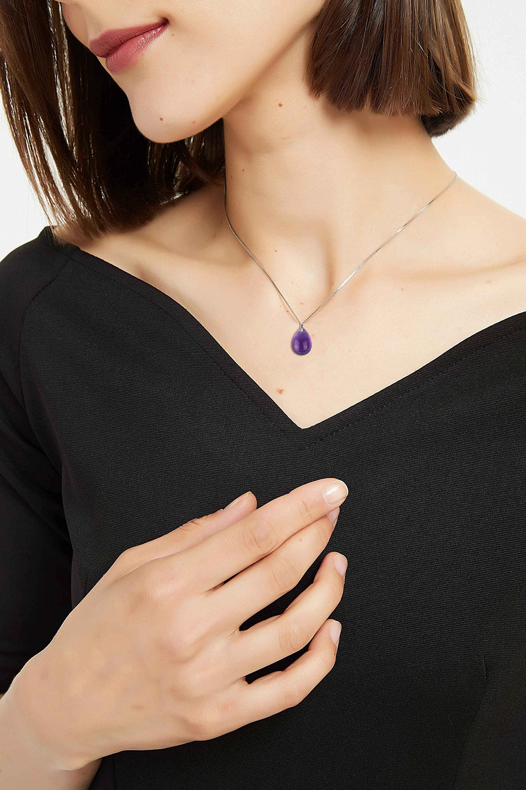 COAI Damenkette Mondstein Anhänger