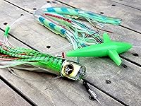 Vista 7 de Lobo Lures #295 Pelagic Magic Bigeye Atún Super Glow Lumo Daisy Chain Marlin & Atún Trolling Señuelo Uretano Hecho en Estados Unidos