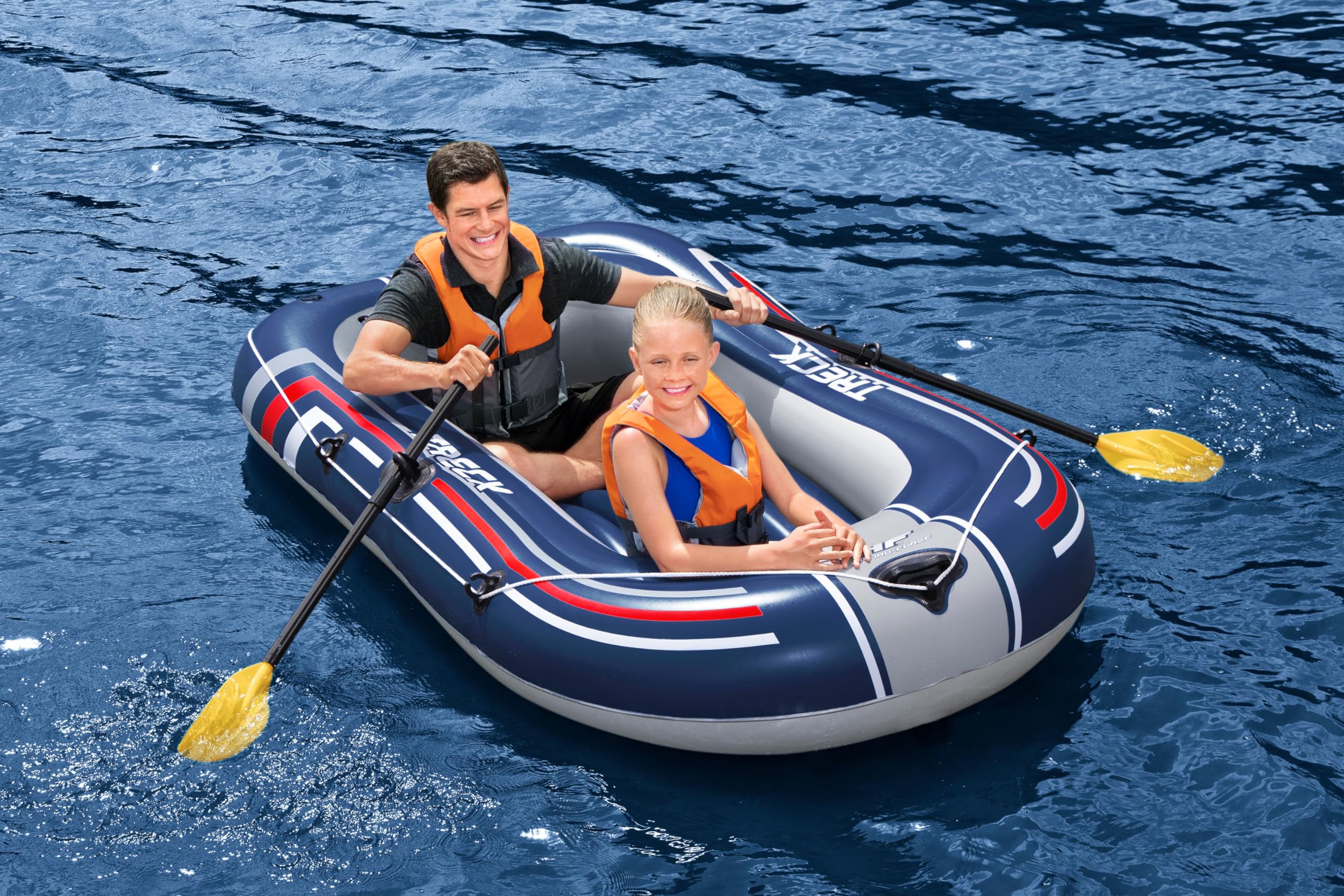 BESTWAY Barca Hinchable para 2 Adultos Bestway Hydro-Force Treck X1 228x121x32 cm Multicolor
