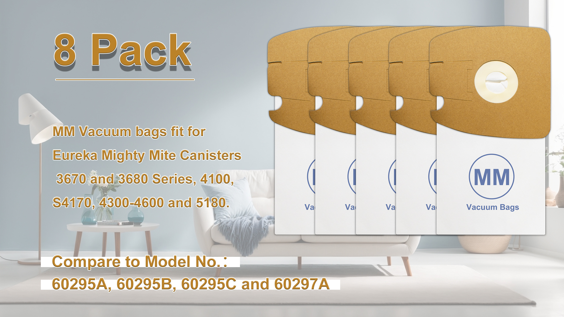 Amazon.com - MM Vacuum Bags for Eureka 3670, 3670M, 3670H, 3670G
