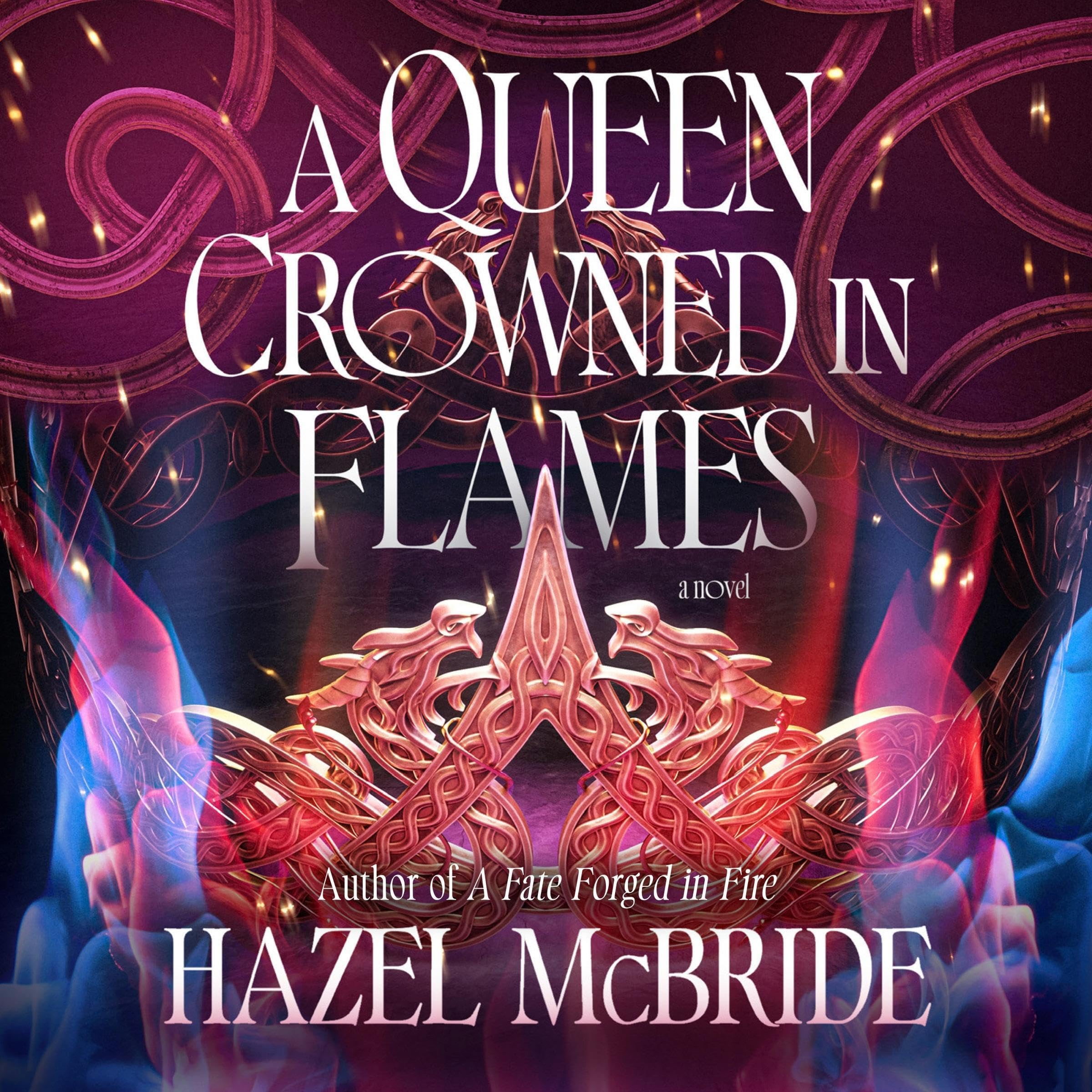 Cover art for A Queen Crowned in Flames
