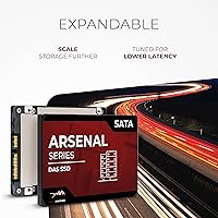 Vista 3 de Water Panther WP Arsenal SSD DAS de 960 GB SATA 6 Gb/s de 2.5 pulgadas (renovado)