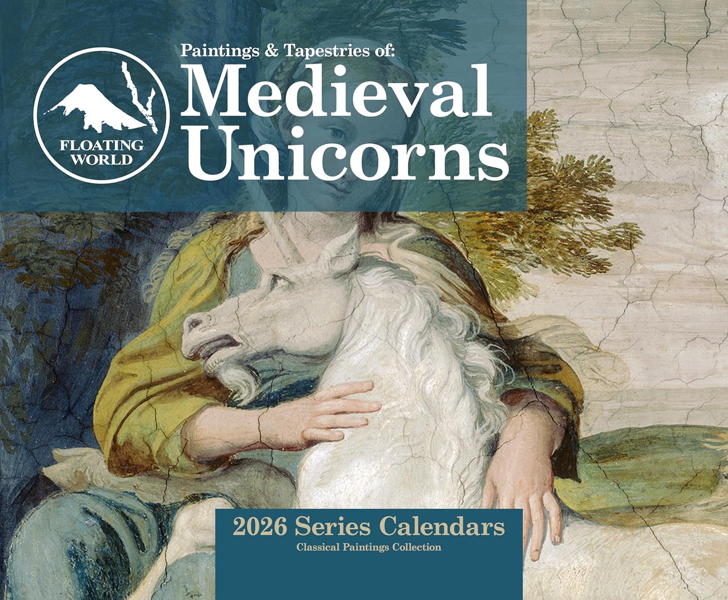 Medieval Unicorns 2026 Wall Calendar, Classical Paintings, Vintage Magic Fantasy Art for Home & Office (11"x8.5" & 14"x11.5")