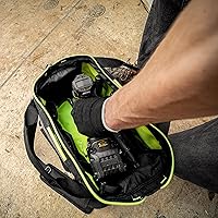 Vista 8 de Bolsas de herramientas AWP, bolsa de herramientas premium, negra, bolsa de herramientas duradera, para profesionales y contratistas