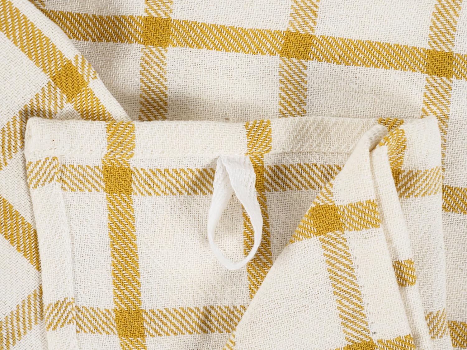 KAF Home Assorted Flat Kitchen Towels | 100% Cotton - 18 x 28 inches | Ultra Absorbent Soft Kitchen Tea Towels | Perfect for Cooking, Cleaning, and Drying Hands (Honey, 18 x 28-10 Pack) - Image 4