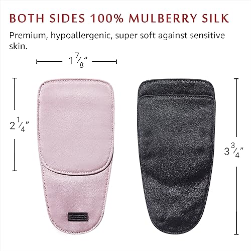 Vista 21 de Astropic Parche de seda para ojos para adultos y niños, gafas para cubrir cualquier ojo, Plástico