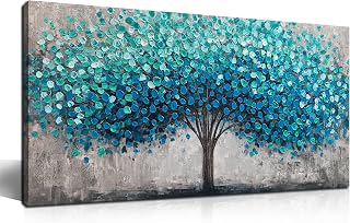 MXUNYZ Tree Canvas Wall Art