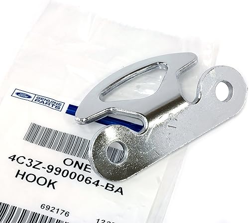 Miniatura 3 de Ford OEM estupendo del gancho del lazo del cromo de la caja de recogida de la cama del camión del guardabosques de F250 F35