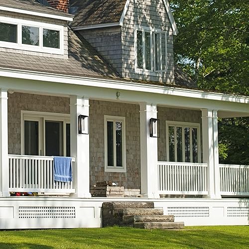 Miniatura 4 de EGLO Water Hill - Lámpara de pared para exteriores, 1 luz, moderno, regulable, LED, impermeable, para interiores y exteriores, con cristal