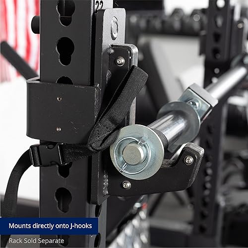 Miniatura 7 de Titan Fitness Power Rack Stealth - Prensa de piernas compatible con todos los bastidores de la serie Titan, clasificado 500 libras
