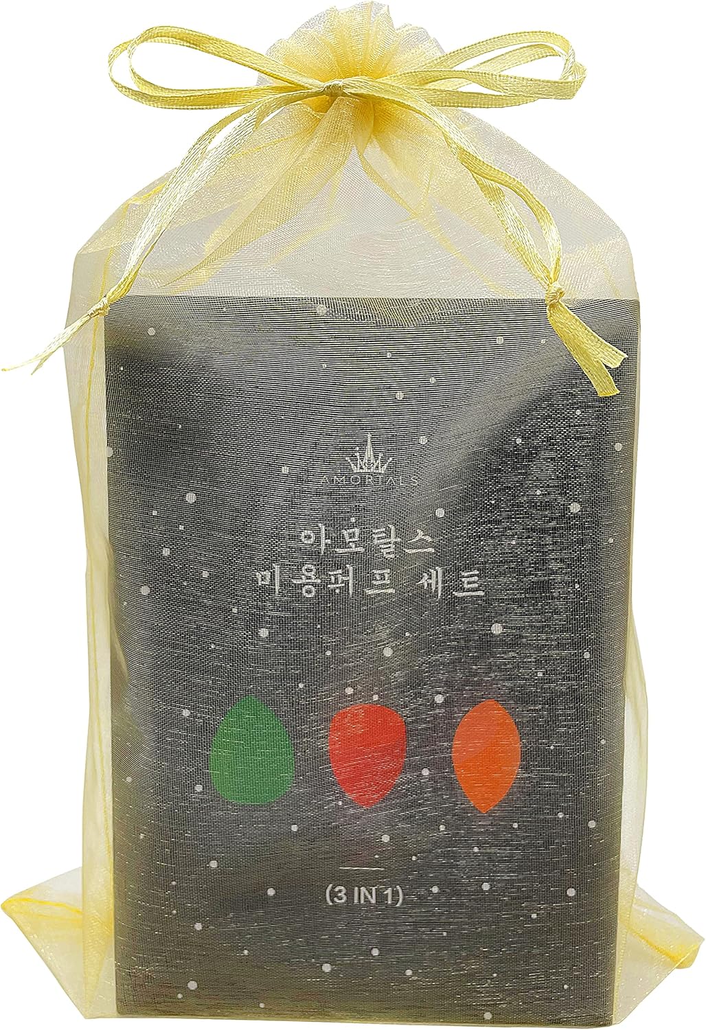 Jexila 50pcs Large Organza Bags 8X12 Inch Gold Sheer Mesh Drawstring Gift Pouches for Christmas Wedding Party Favors (Gold) - Image 6