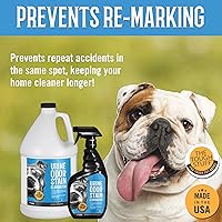 Vista 4 de Arkwright Tough Stuff - Spray eliminador de olores y manchas de orina, seguro para mascotas, limpiador no tóxico a base de enzimas para pisos