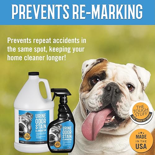 Miniatura 4 de Arkwright Tough Stuff - Spray eliminador de olores y manchas de orina, seguro para mascotas, limpiador no tóxico a base de enzimas para pisos,