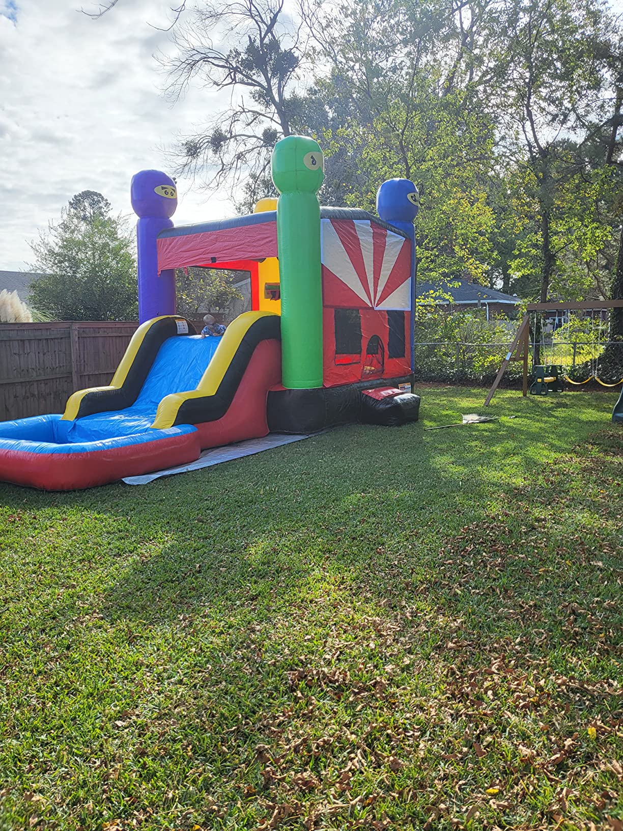 89/mo Finance JumpOrange Commercial Grade Inflatable Ninja Warrior