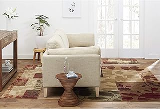 Home Dynamix Amelia Modern Area Rug, 3 Piece Set, Beige/Green/Red