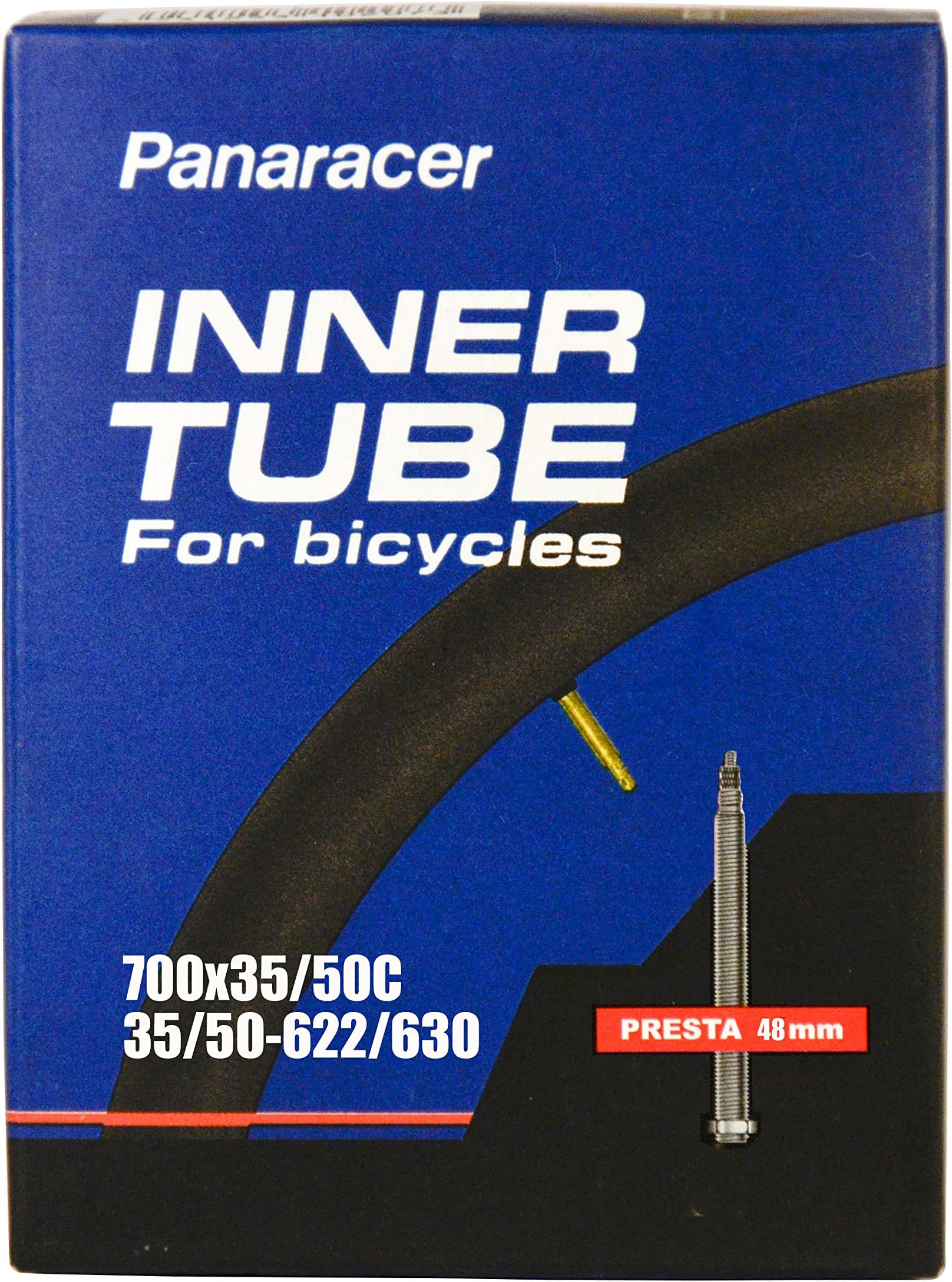 Panaracer 700 x 35 / 50 C Presta (French)-48mm Bicycle Tube