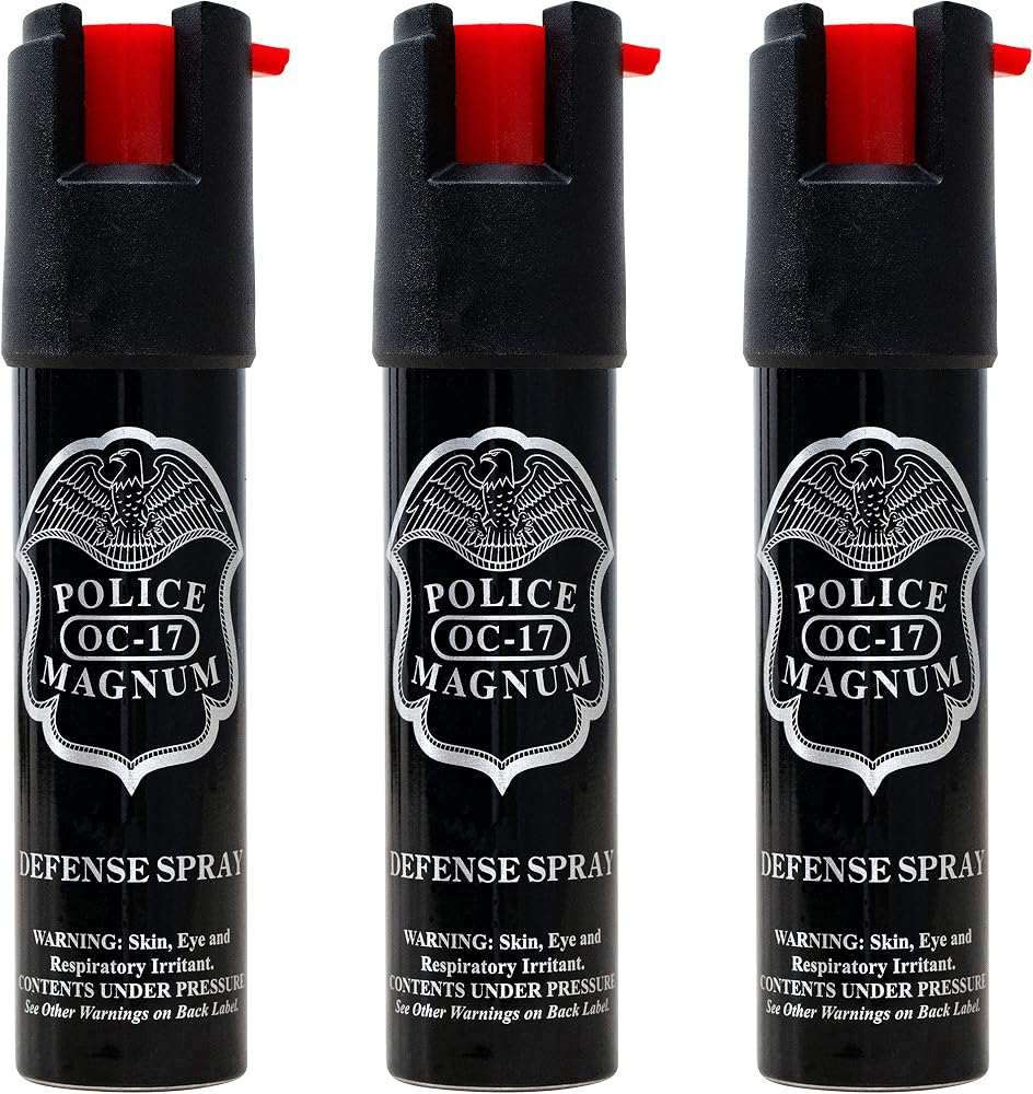 Police Magnum compact pepper spray for personal safety