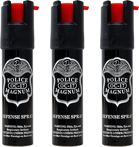 Miniatura 8 de Police Magnum Compact Pepper Spray Self Defense- Tactical Maximum Heat Strength OC- Small Discreet Carry Canister- Made in The USA