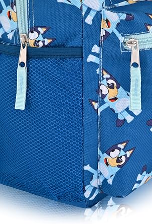 Bluey Toddler Backpack - 16 Kids Uni School Backpack, Bluey., Travel Backpack, Bluey
