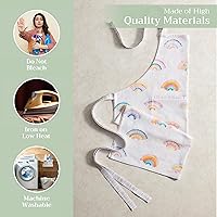 Vista 399 de Maison d' Hermine Delantal 100% de algodón para mujeres con bolsillo de cocina delantal de chef para hombres, decoración de Pascua