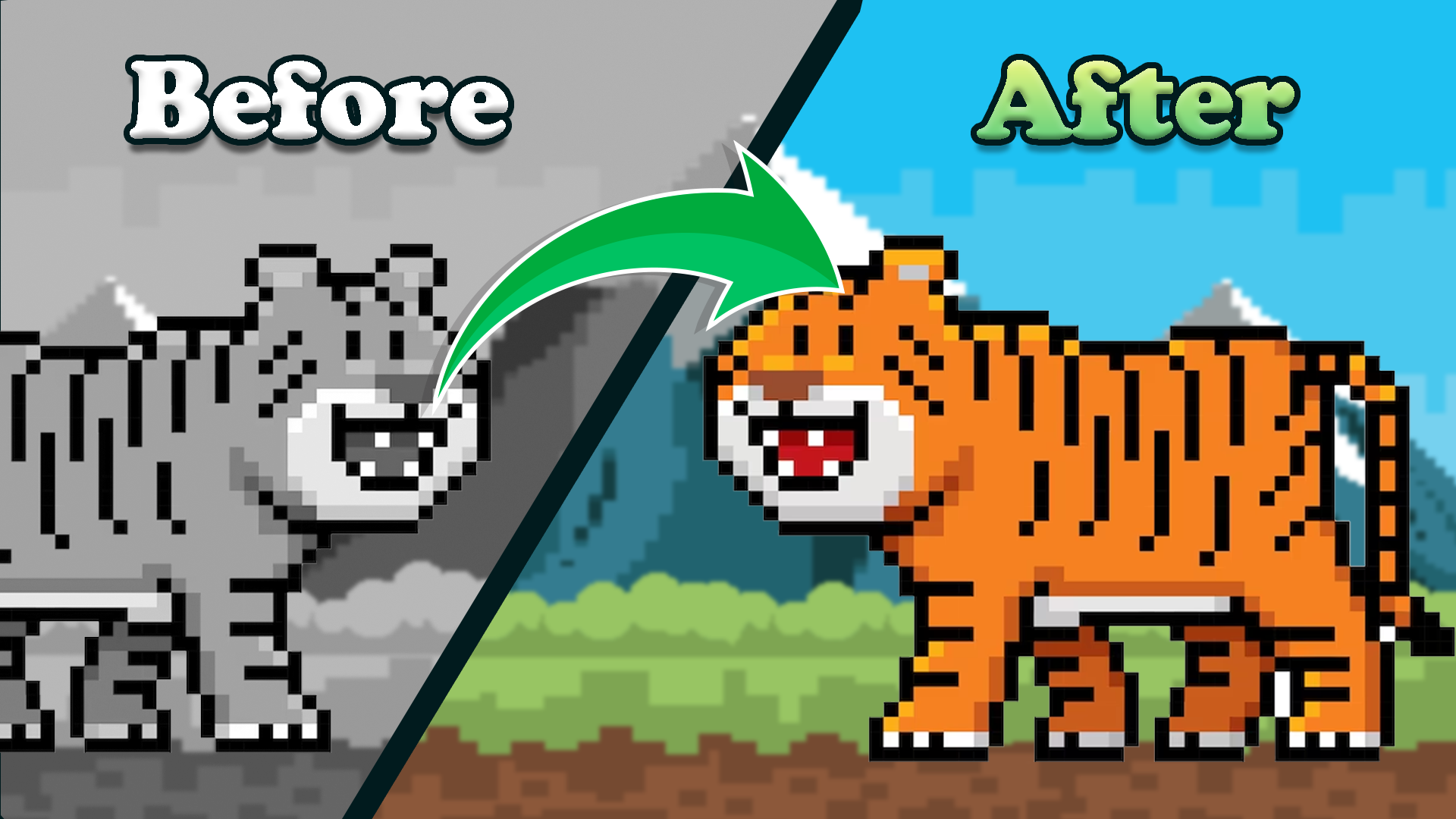 Pixel Art Paint By Number Coloring Pages Houses, Mandalas, Fashion