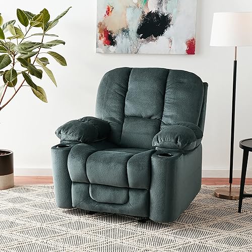 Miniatura 2 de Christopher Knight Home Gannon - reclinable deslizante de tela acero