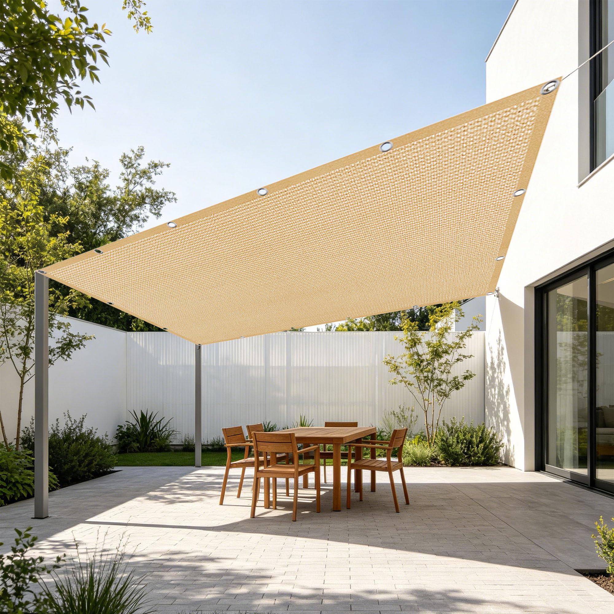 Filet d'ombrage pour serre et jardin 2.4 x 3.4 m protection plantes