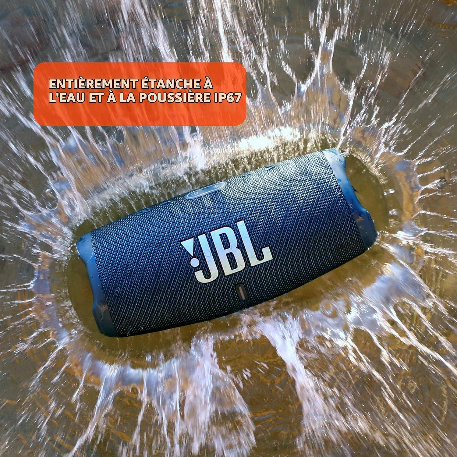 JBL Charge 5 - Enceinte Bluetooth portable avec étanchéité IP67 et sortie USB - Noir — image 5