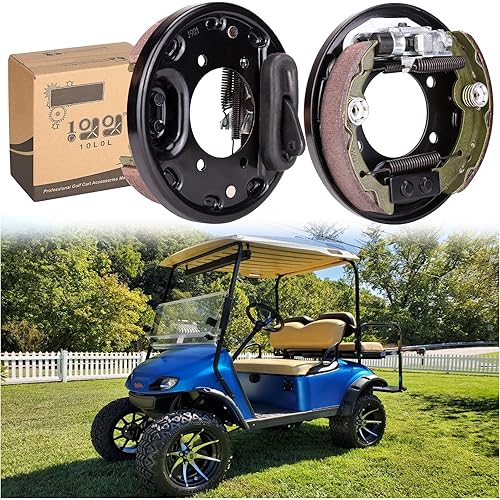 10L0L Golf Cart Brake Assembly,Rear Brake Cluster Driver Side+Passenger Side fits EZGO 1996-UP PDS&TXT RXV&Medalist,Yamaha G14-G22 Models,OEM:70998-G02/70998-G01,JN6-F7290-03-00/JN6-F7280-03-00