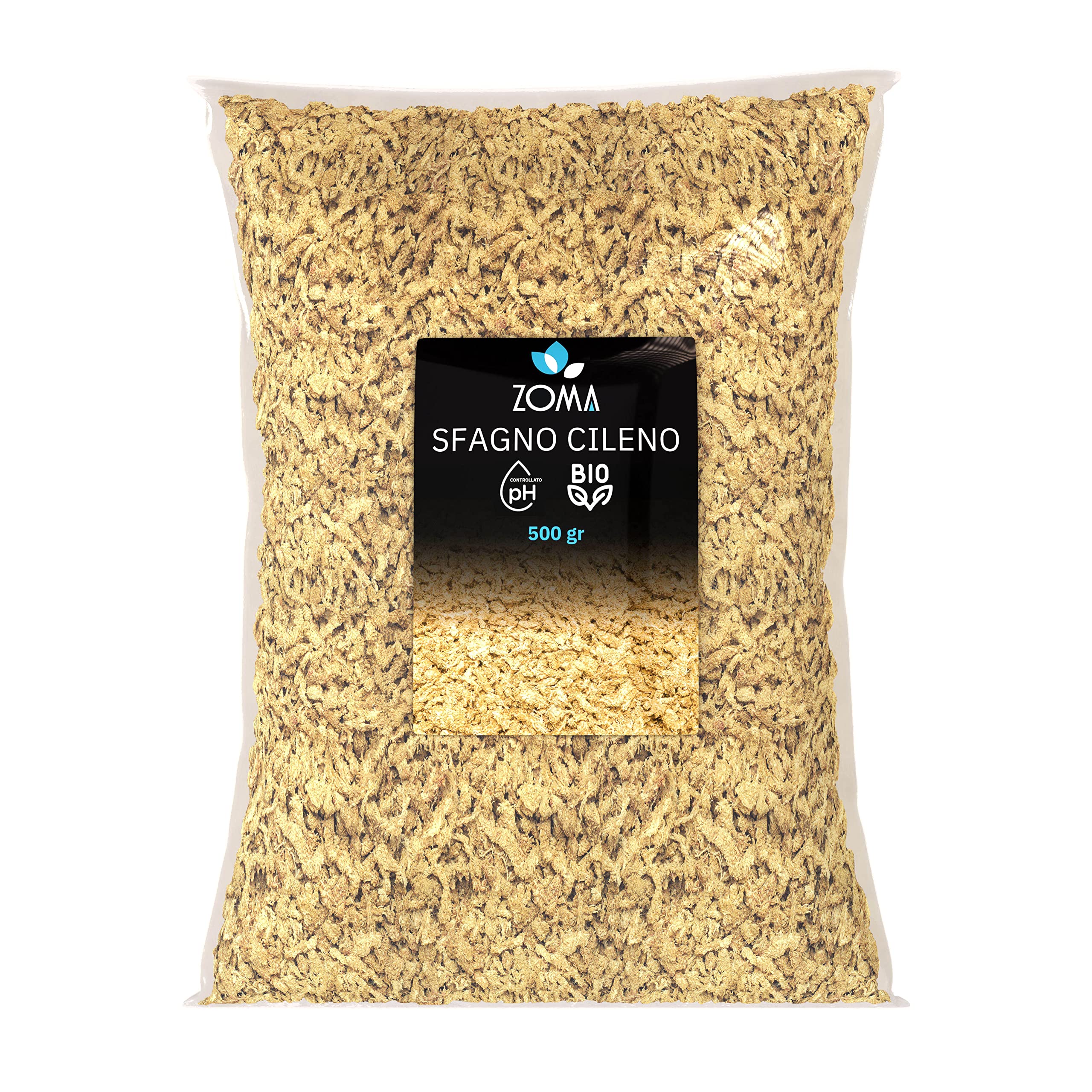 Sphagnum Fibre Superiore per Pianticelle without Residui - Idoneo per Bonsai, Orchidee e Carnivore, Sphagnum Professiona