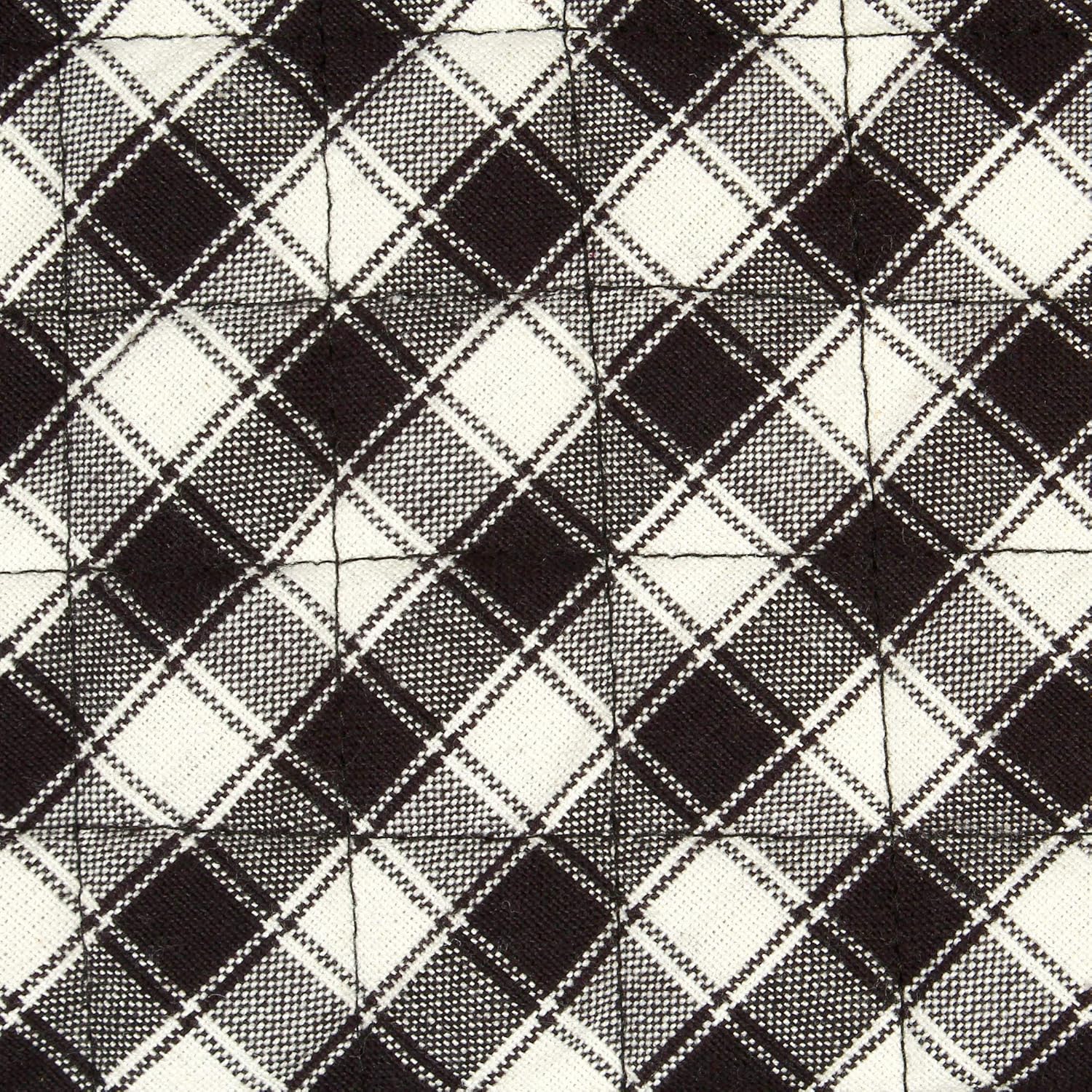 Reversible Cotton Quilted 6 PLACEMAT and 1 Centerpiece- Pack of 7PC