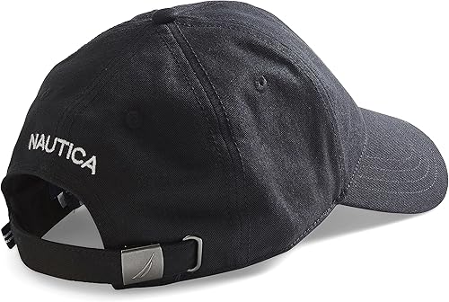 Miniatura 2 de Nautica Gorra de béisbol ajustable con logotipo clásico para hombre Hillside Olive, Khaki (Beige), Navy, True Black, White/White