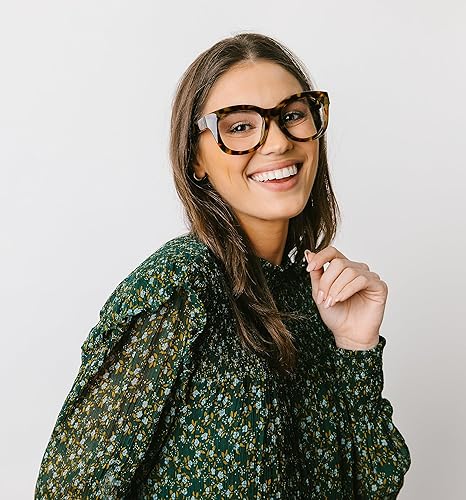 Miniatura 5 de Peepers by PeeperSpecs Gafas de lectura progresivas con bloqueo de luz azul cuadrada para mujer