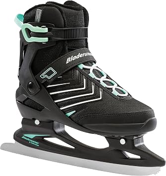 Bladerunner Ice by Rollerblade Igniter XT Womens, Black and Winter Green, Ice Skates