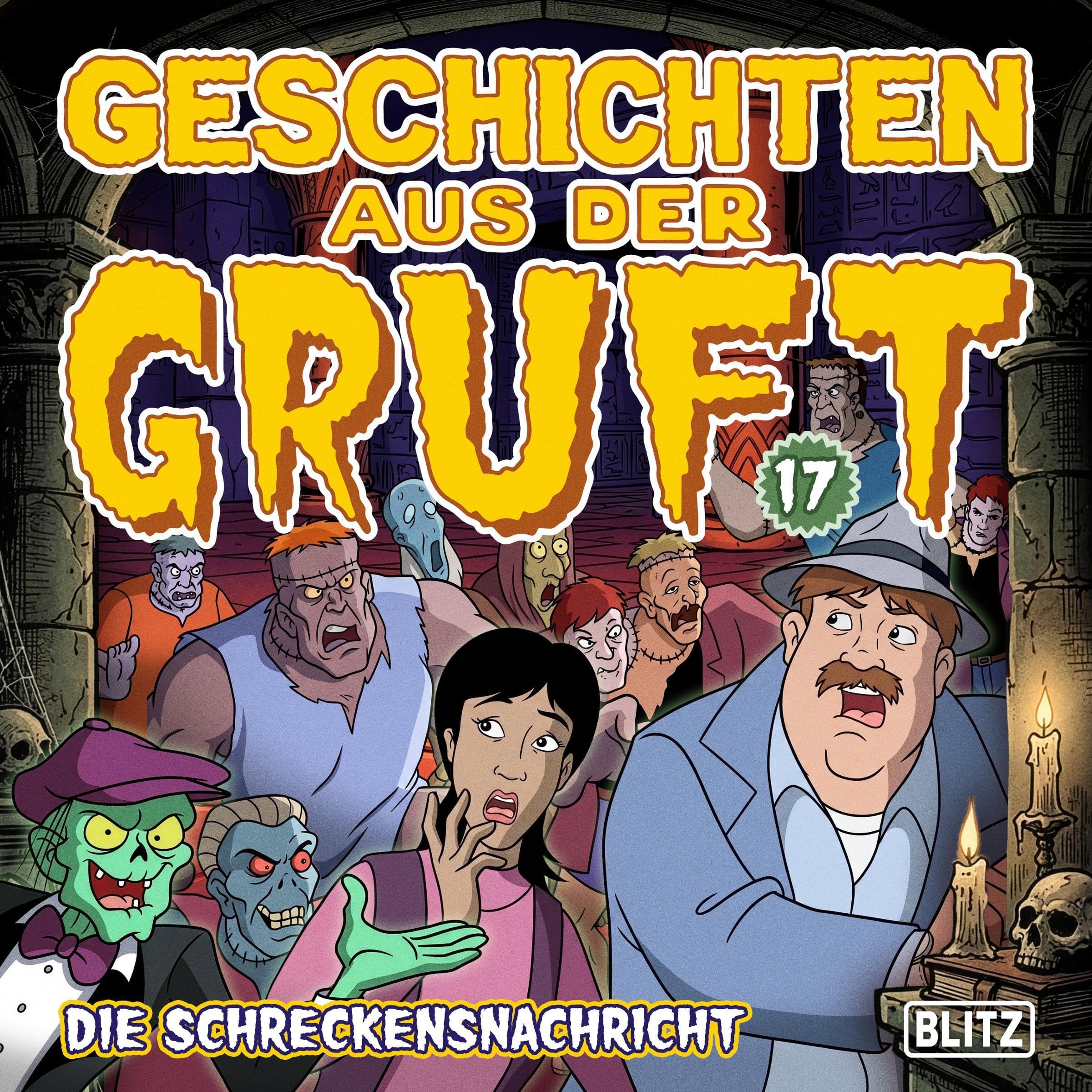 Cover art for Geschichten aus der Gruft - Folge 17: Die Schreckensnachricht