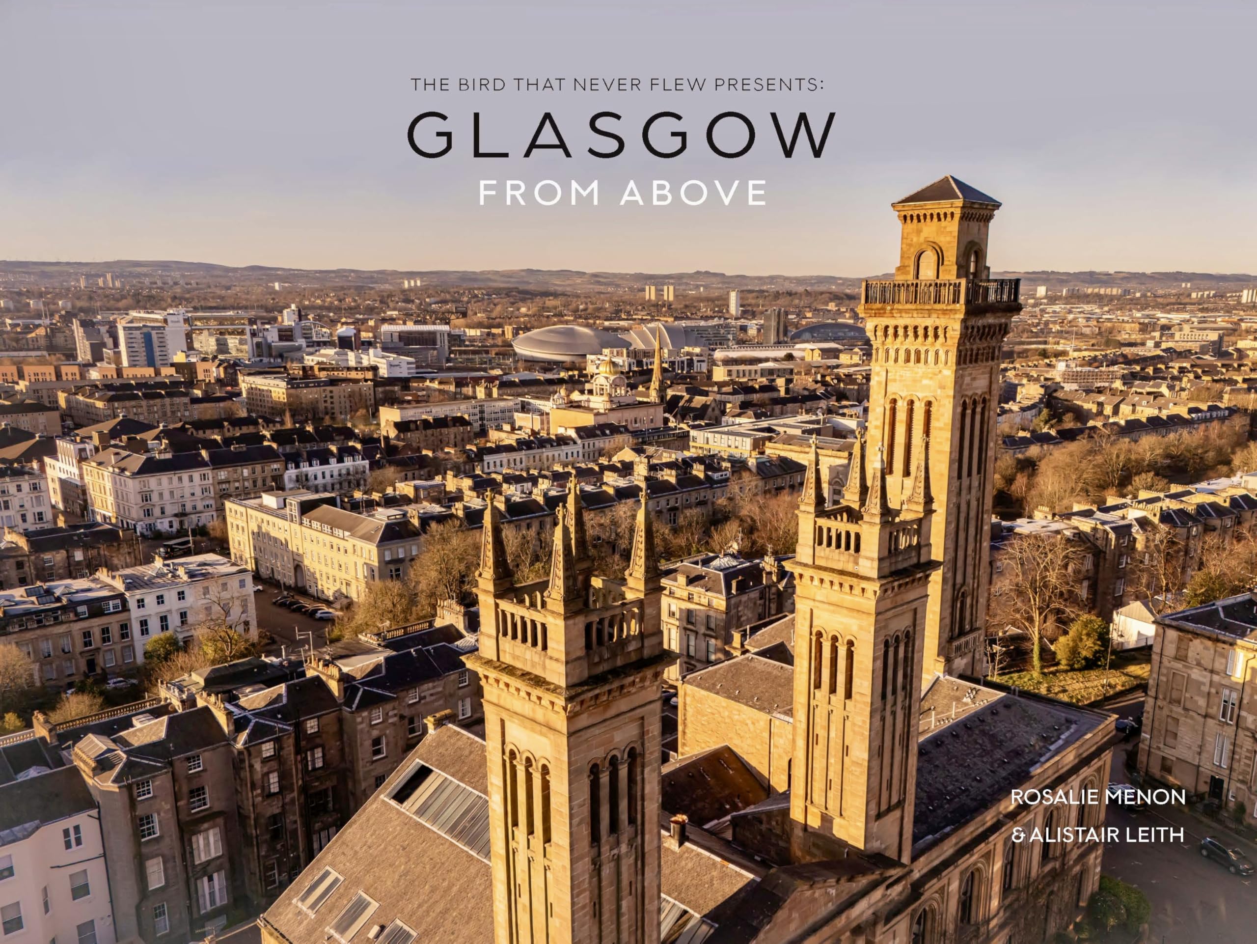 Glasgow From Above tableau urbain pour un salon moderne