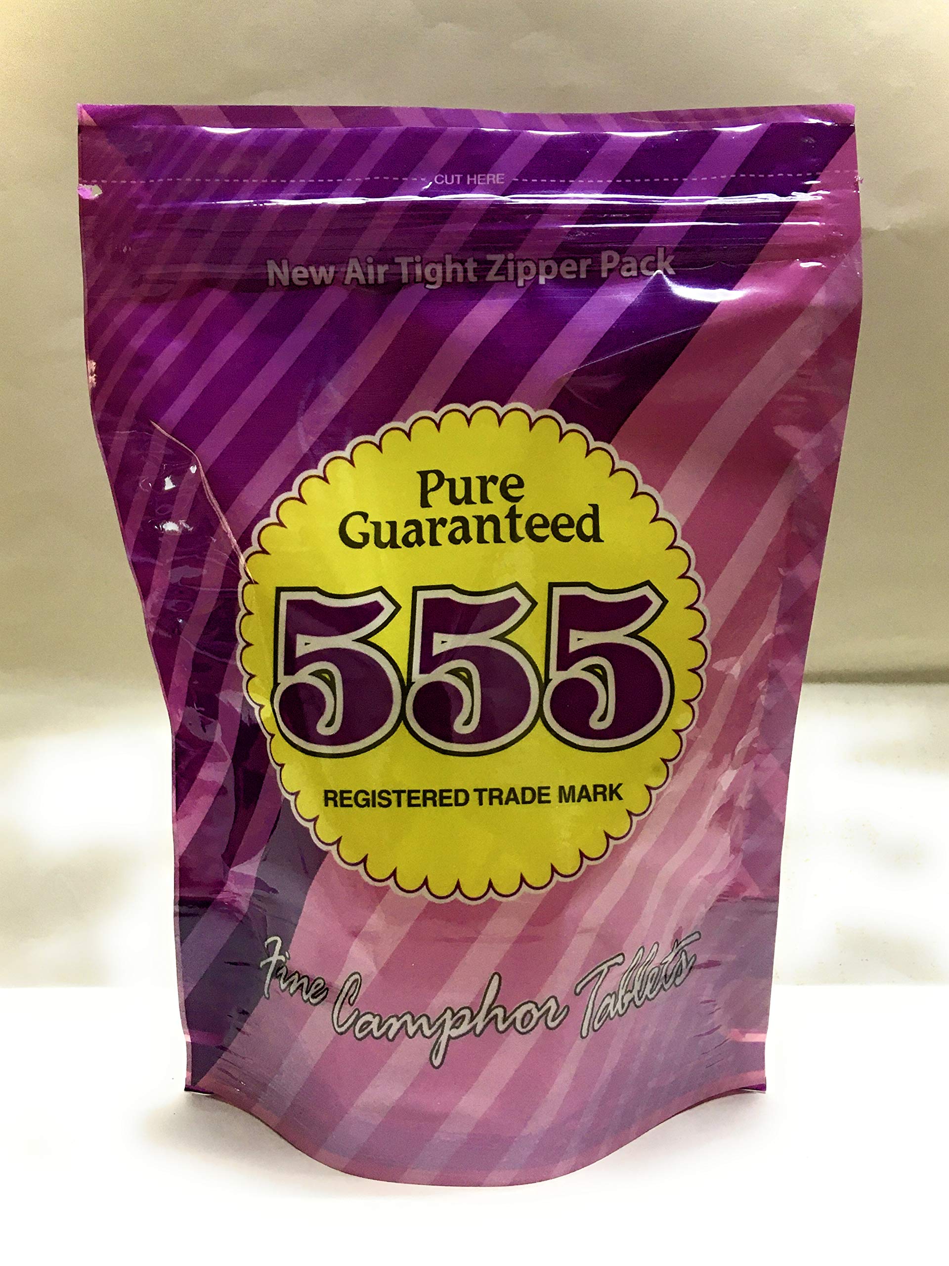 555 Fine Camphor Tablets Desi Feng Shui Energised Pooja Camphor with Good Aroma in Air Tight Pouch-image-34