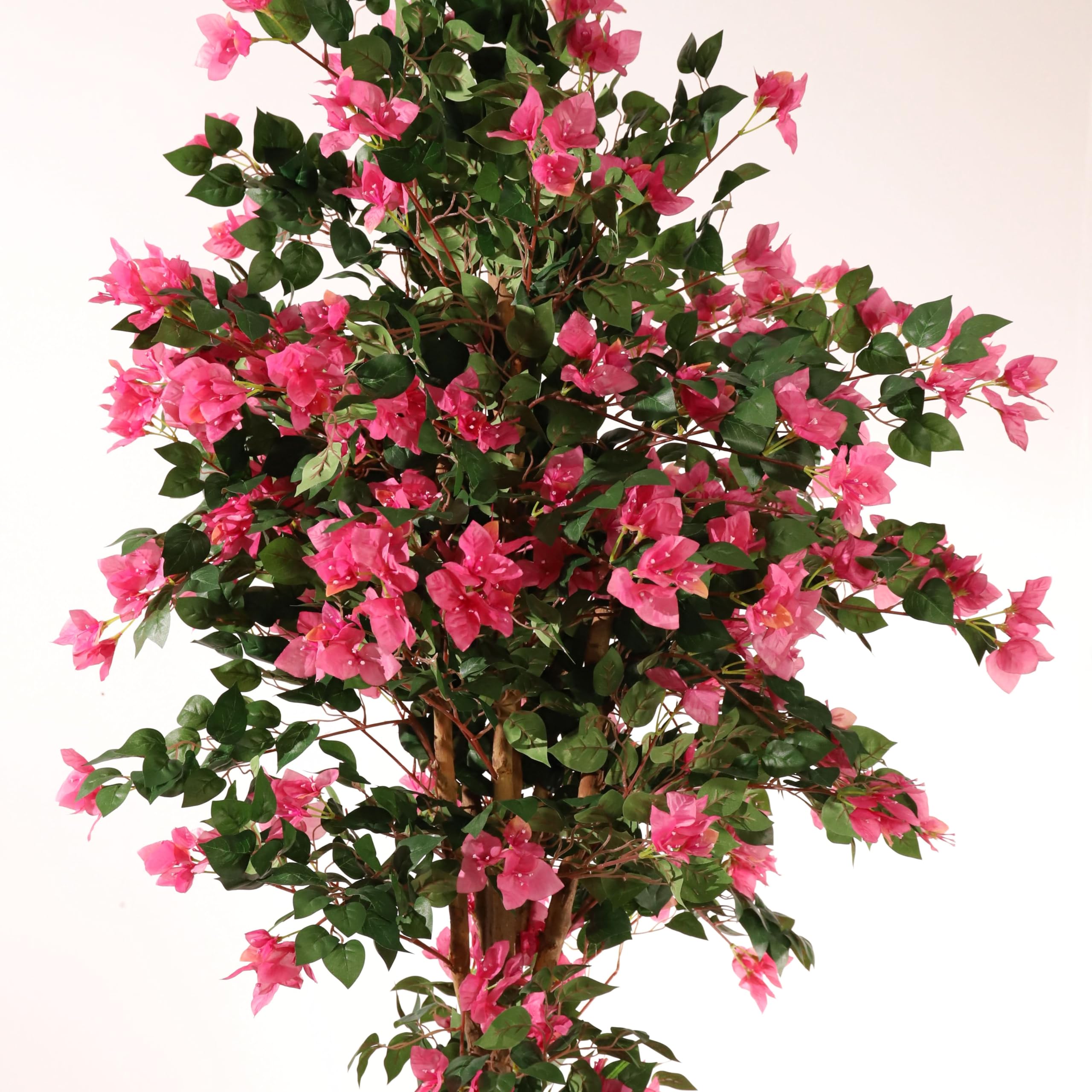 Planta Artificial | Árbol Buganvilla Artificial 180 cm Tronco Natural | Ideal para Salón, Oficina y Recibidor