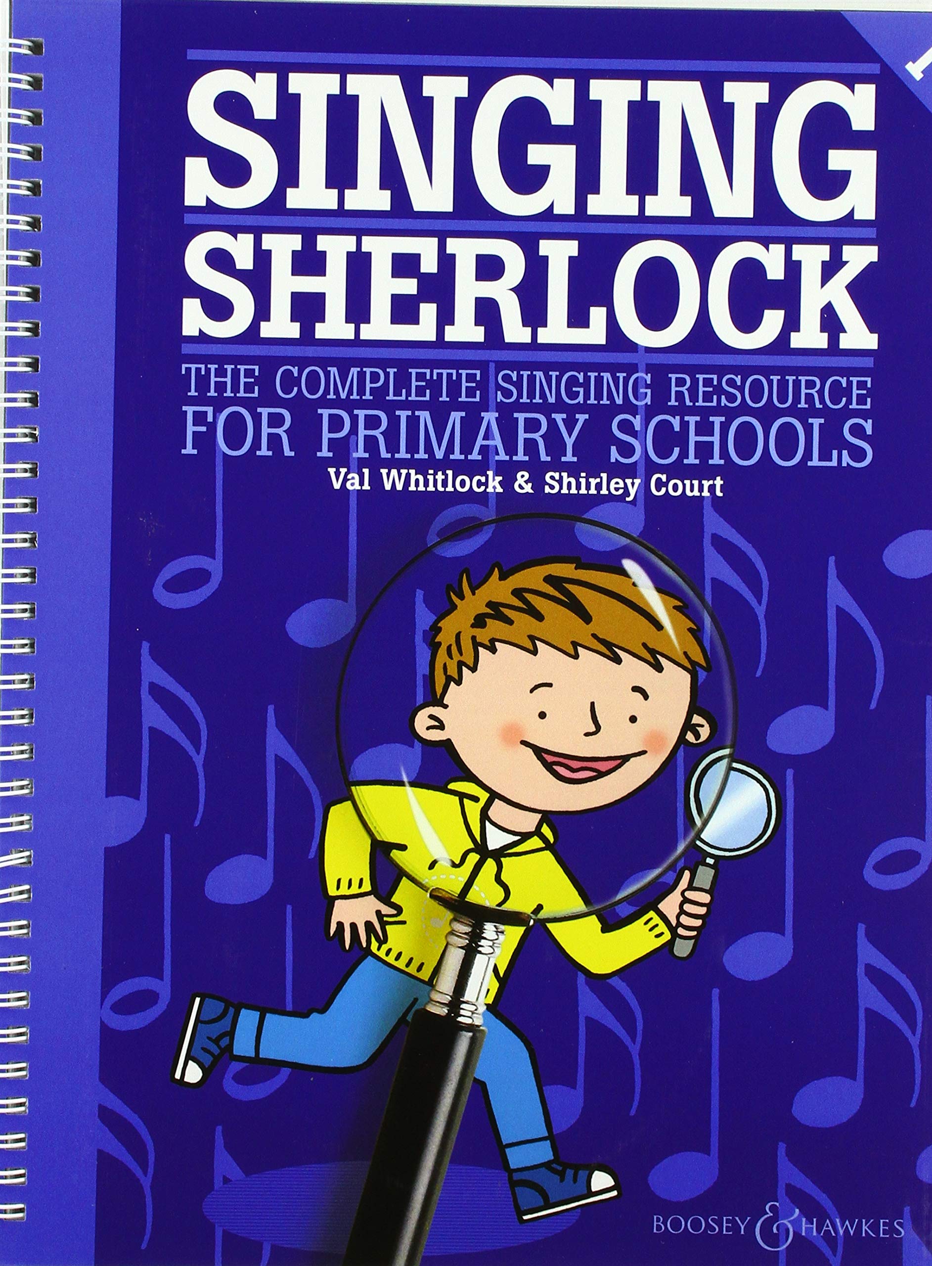 Singing Sherlock Volume 1 - The complete singing resource for primary schools up to age 7 - Children's choir with piano - Sheet Music with CD - Singing Sherlock Series - Boosey & Hawkes (BH 13594)