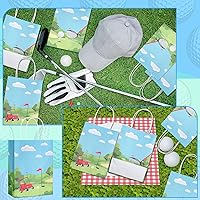 Vista 3 de Sinmoe 36 bolsas de regalo de fiesta de golf, golosinas para dulces, decoraciones temáticas de golf, regalos de fiesta de cumpleaños, bolsas