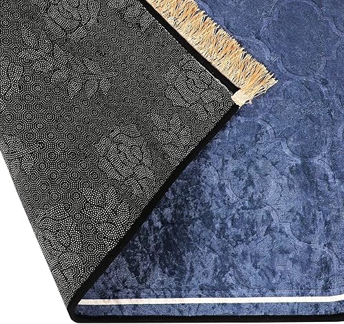 Miniatura 5 de Alfombra de oración musulmana, alfombra islámica para oraciones musulmanas, gran regalo de Ramadán para hombres musulmanes, mujeres, alfombra