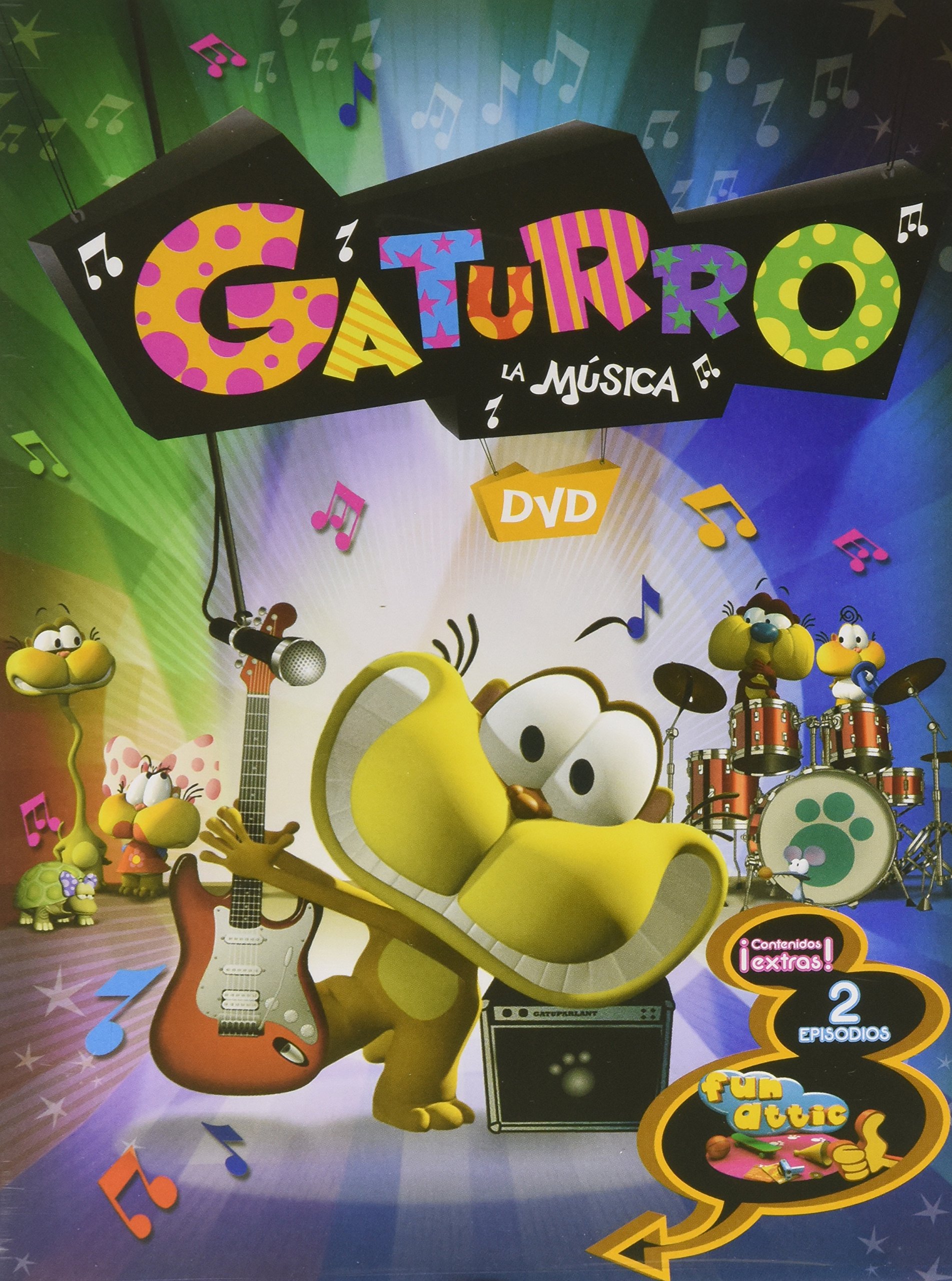 Gaturro La Musica DVD resuelve el entretenimiento de tus hijos