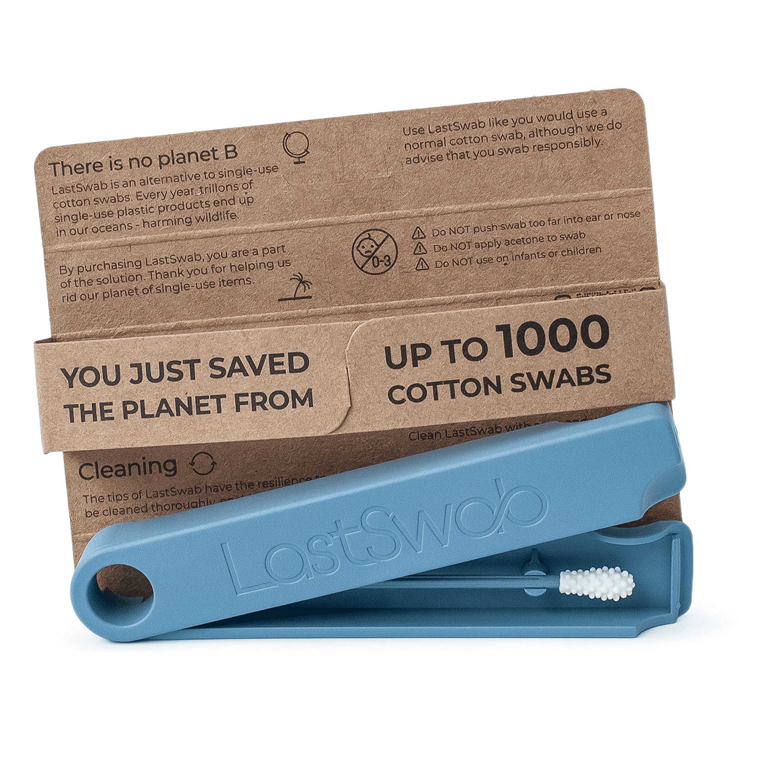 Buy LastSwab Reusable Cotton Swabs for Ear Cleaning by LastObject Eco