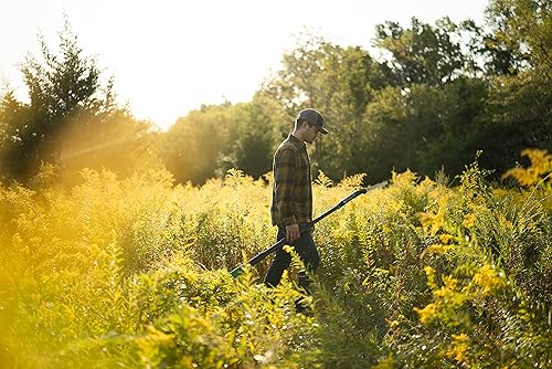 Vista 9 de Hooyman Sierra de árbol extensible con diseño compacto, sierra de mano desmontable y poste telescópico, agarre en H antideslizante, dientes