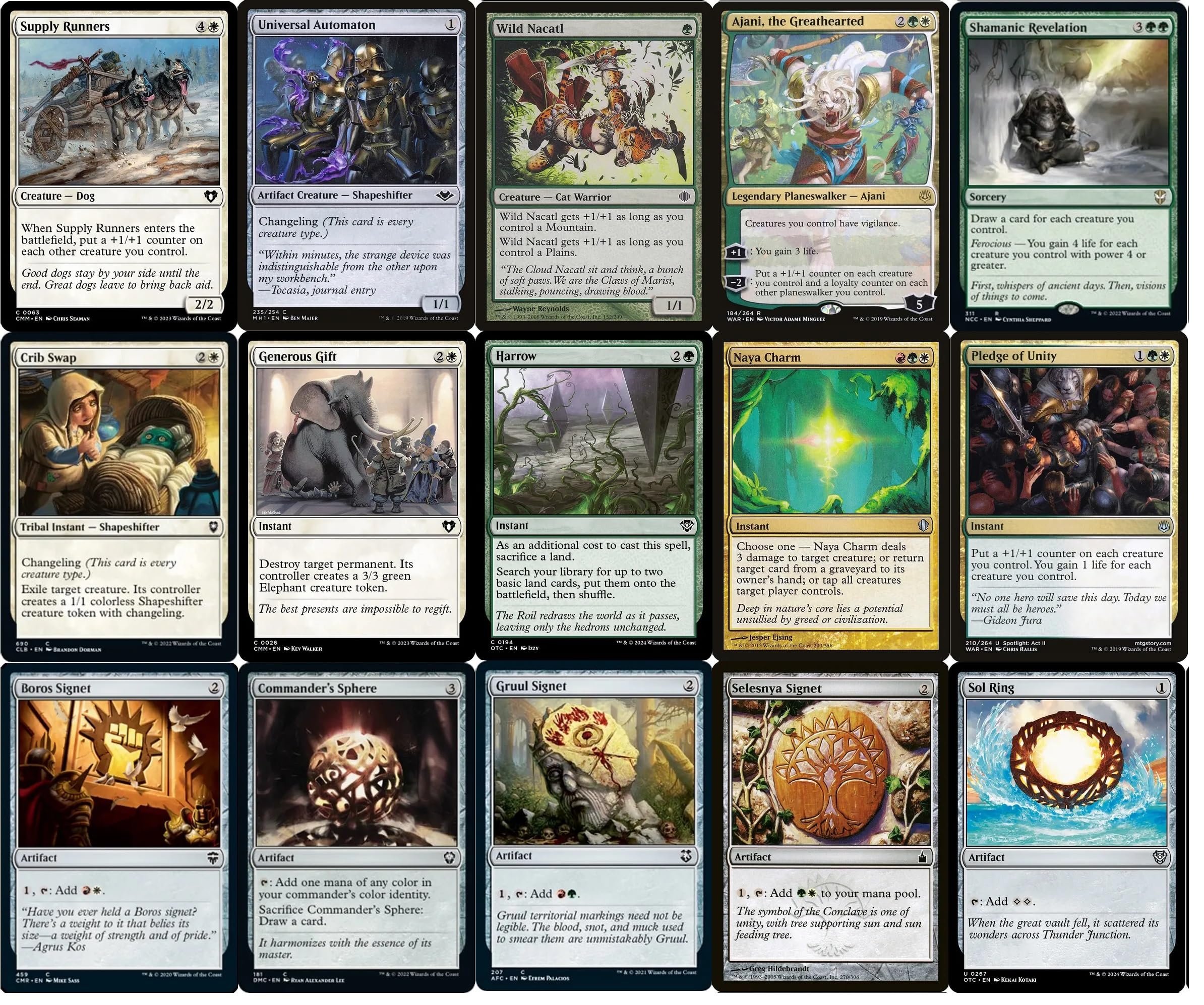 mtg rin and seri commander deck Amazon.com: Elite Commander Cat/Dog Deck - Rin and Seri, Inseparable - Naya  Red Green White - EDH cEDH - 100 Card - Custom Magic The Gathering Deck